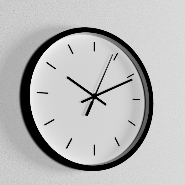 Wall clock minimalism - 3Docean 30911798