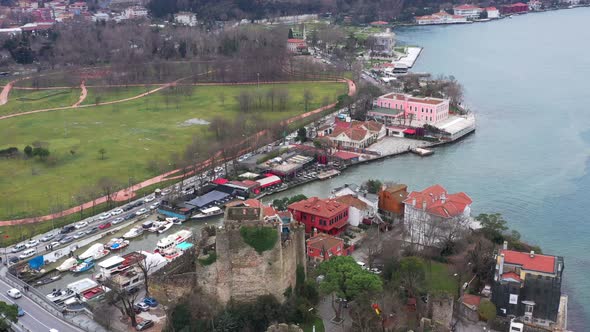 Istanbul Bosphorus Aerial View alt