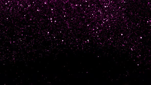 Pink Glitter Background in Super Slow Motion at 1000Fps alt