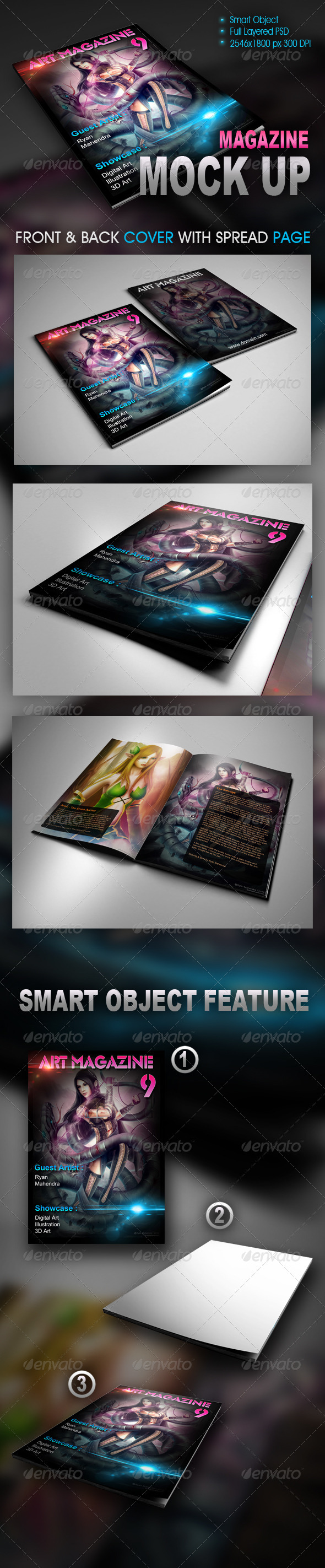 Magazine Mockup - Magazines Print