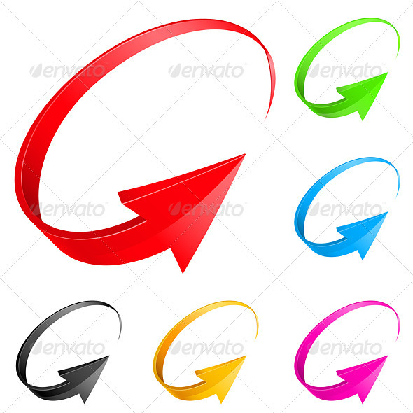 Colorful arrows - Decorative Symbols Decorative