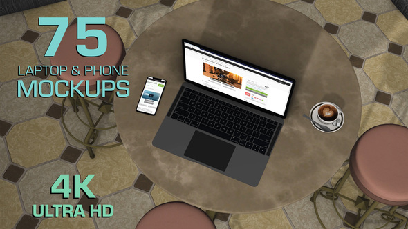 Biggest laptop and - VideoHive 30921851