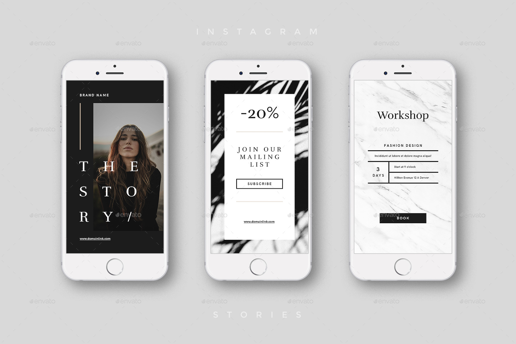 Luxury Socia Media Instagram Templates | PSD Social templates for ...
