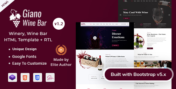 Giano - WineryWine - ThemeForest 24953517