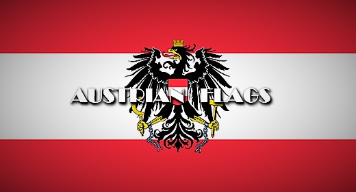 AUSTRIAN FLAGS FOOTAGE COLLECTION