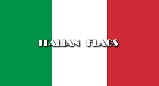 ITALIAN FLAGS FOOTAGE COLLECTION