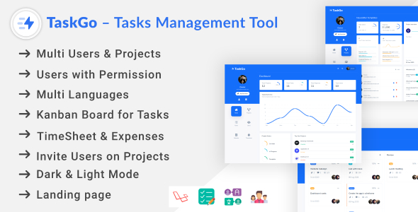 TaskGo – Tasks Management Tool