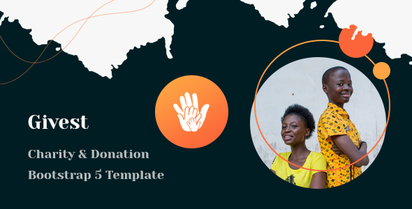 Extraordinary Givest - Donation Website Template for charity foundation