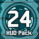24 Hi-Tech HUD / Interface Pack - VideoHive Item for Sale