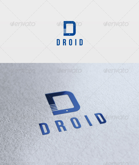 Droid Logo - Letters Logo Templates