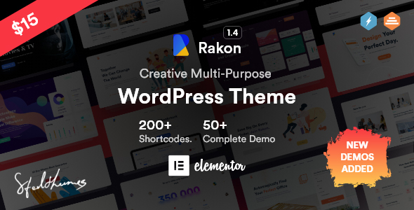 Rakon – Creative Multi-Purpose WordPress Theme