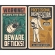 Disinfection Service Tick Bite Prevention Banners