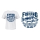 Seaking Perch Fish Tshirt Print