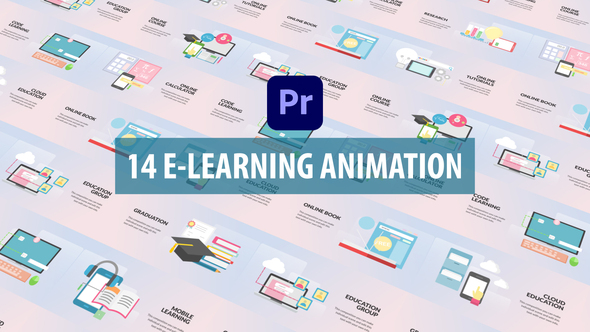 E-Learning Animation | Premiere Pro MOGRT