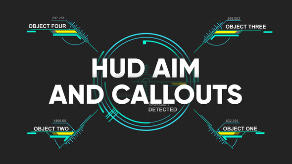 HUD aim and - VideoHive 30952370