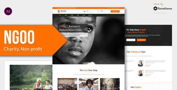 NGOO - Charity - ThemeForest 30953087