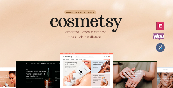 Cosmetsy - Beauty Cosmetics Shop Theme