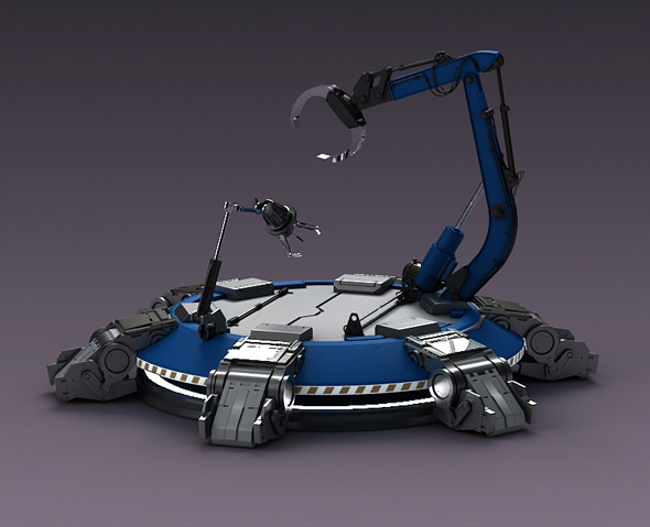Hi-techfuture pit robot - 3Docean 30955526