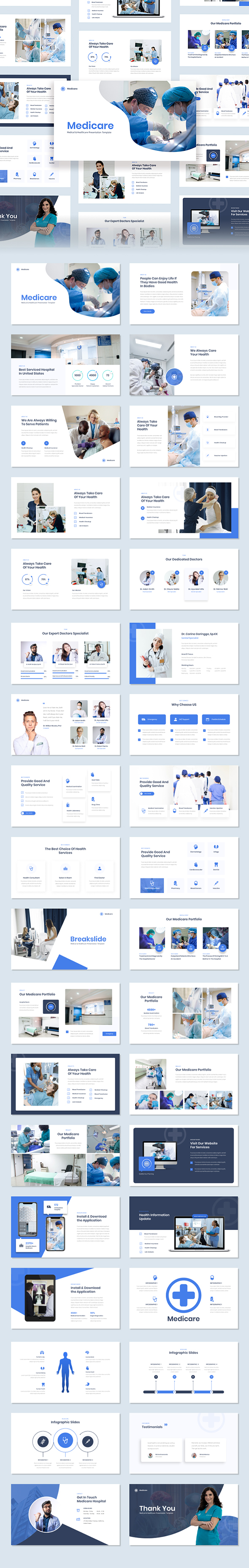 Medicare - Medical & Healthcare PowerPoint Template