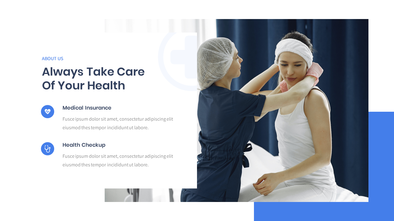 Medicare - Medical & Healthcare PowerPoint Template, Presentation Templates