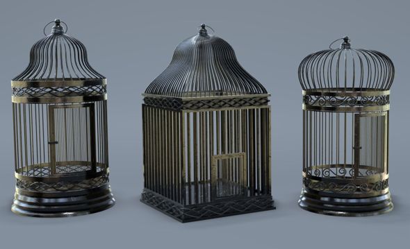 Bird Cage Collection - 3Docean 30959579