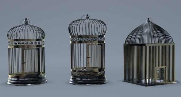Bird Cage Collection - 3Docean 30959645