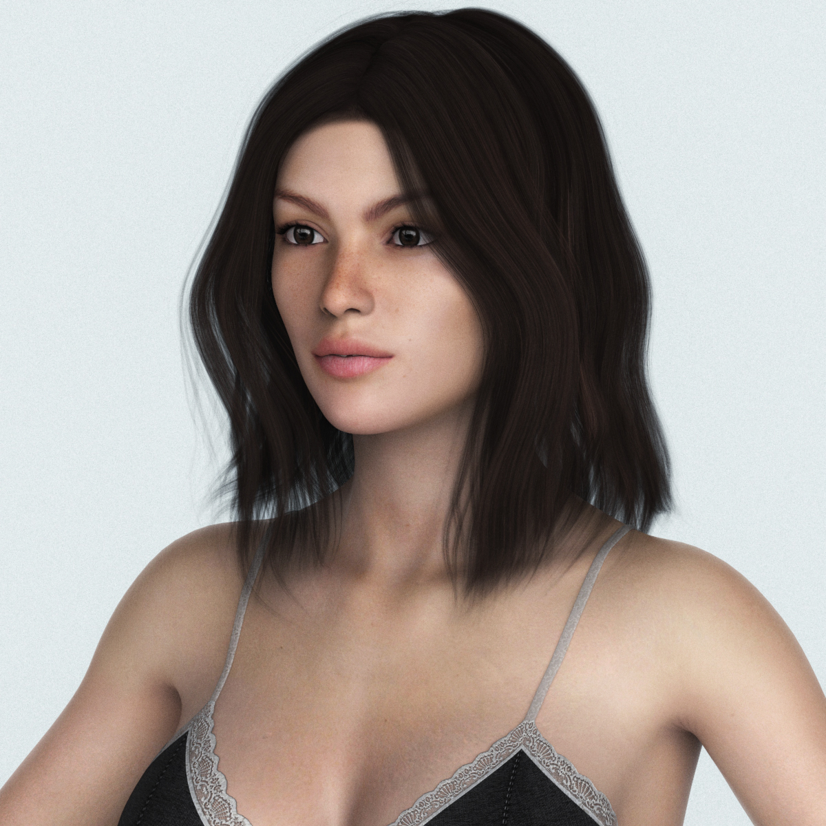 Young Beautiful Woman 3D Character by 3darcmall | 3DOcean