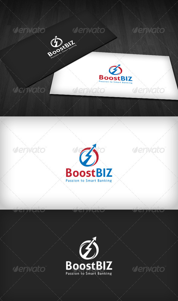 Boost Business Logo - Vector Abstract