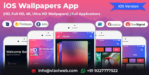 iOS Wallpapers App - CodeCanyon 15134376