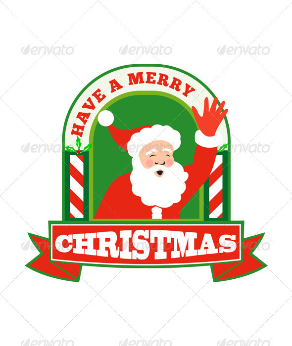Santa Claus Father Christmas Retro - Christmas Seasons/Holidays