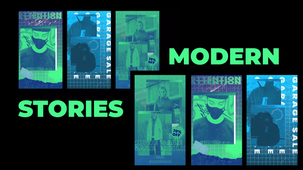 Modern Stories Instagram - VideoHive 30985972