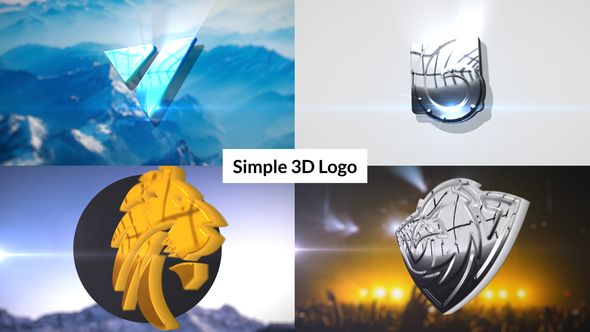 Simple 3D Logo Intro
