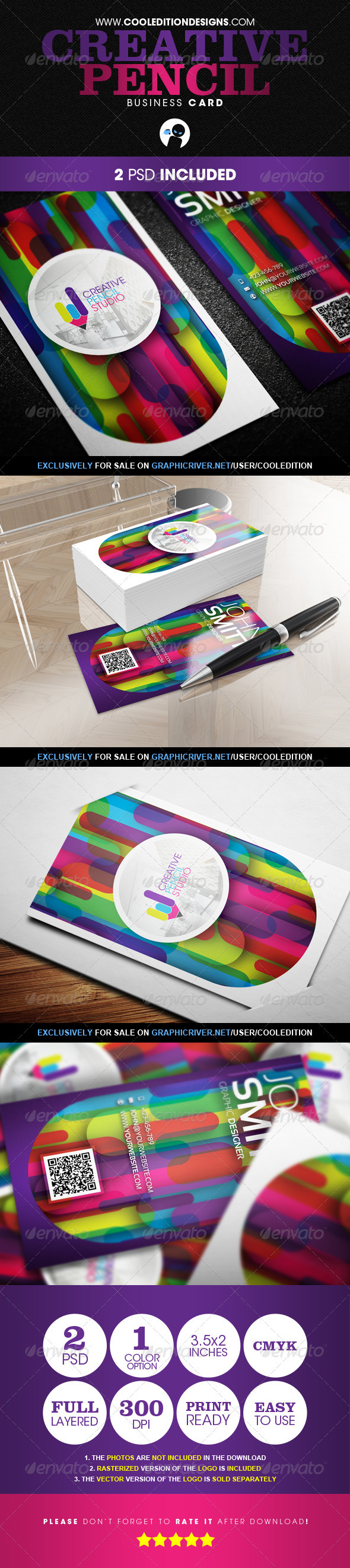 Creative Pencil - Business Card - Creative Business Cards