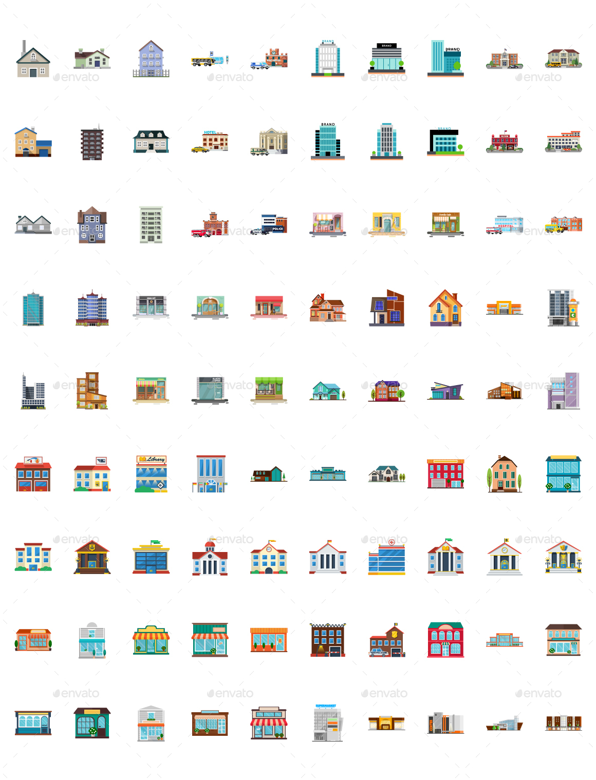 1200+ icons, Icons | GraphicRiver