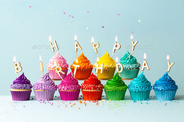 Birthday Cupcakes – Sweetened Memories Bakery