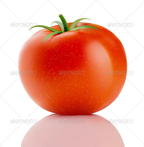 Red truss tomato - Food Objects