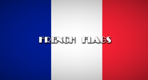 FRENCH FLAGS FOOTAGE COLLECTION