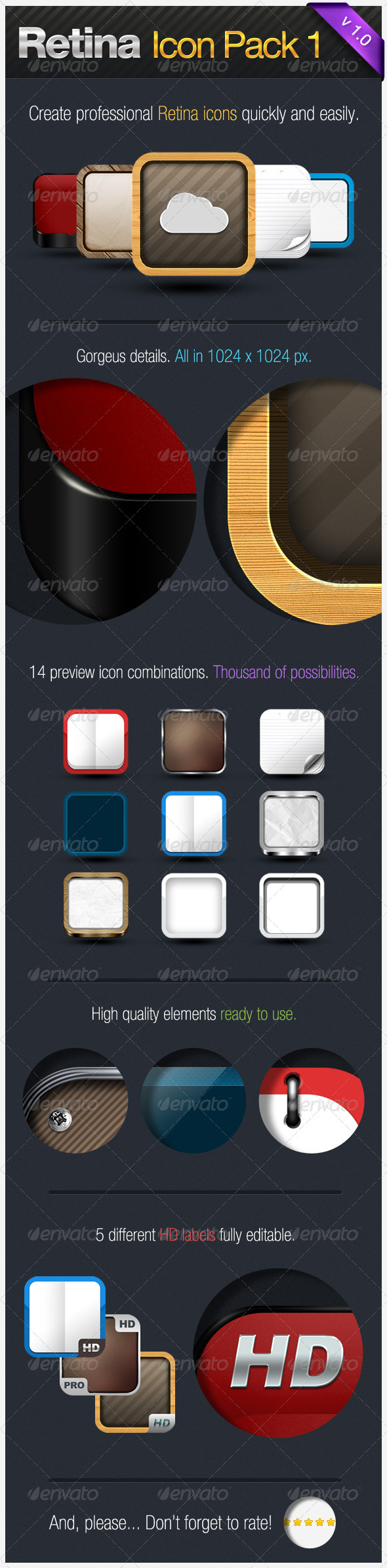 Retina Icon Pack I - Software Icons