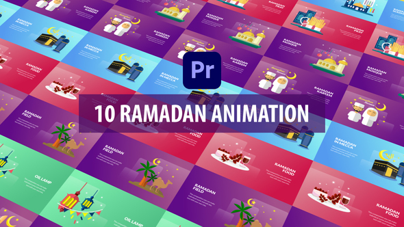 Ramadan Animation | Premiere Pro MOGRT