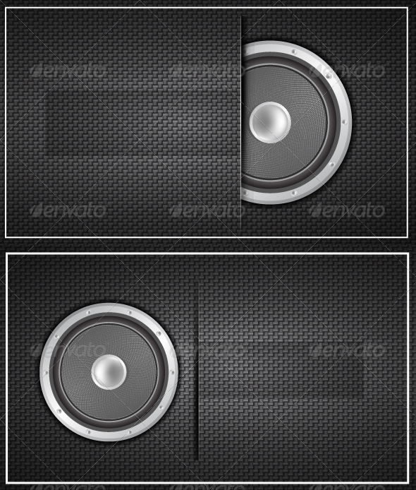 Vector Loudspeaker Carbon Texture - Media Technology