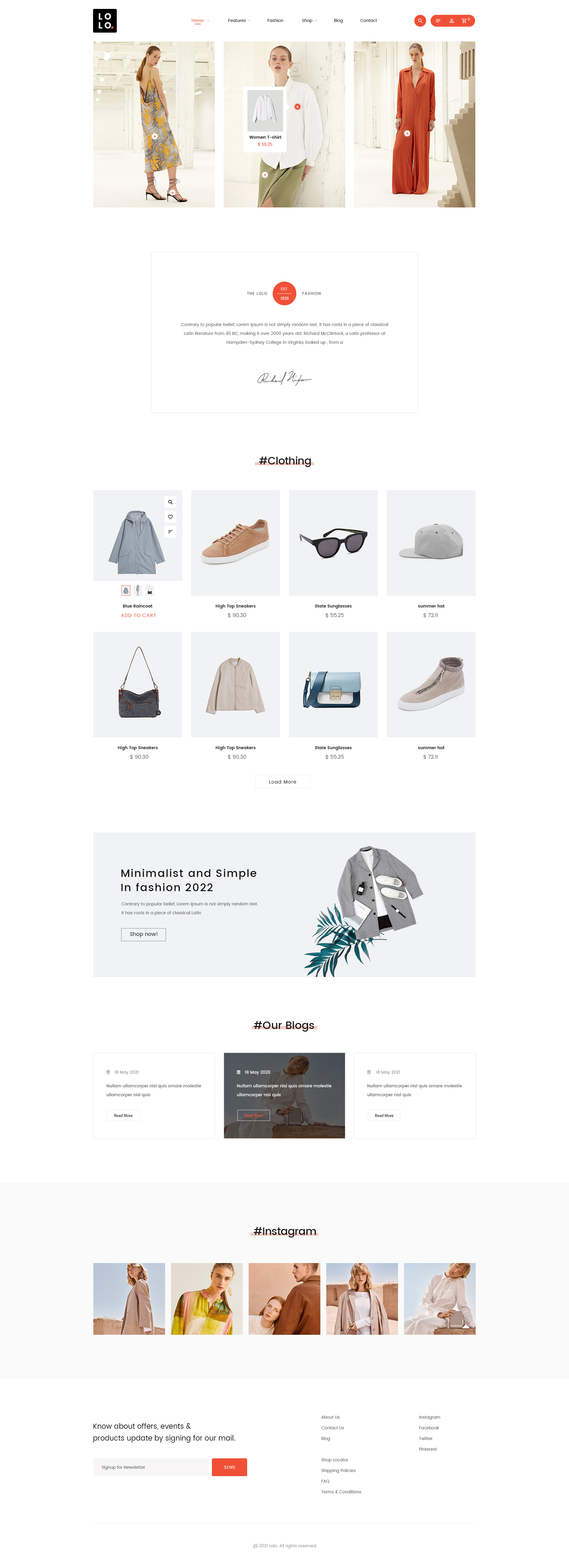 Lolo – Multipurpose E-commerce Psd Templates By Velatemplates 