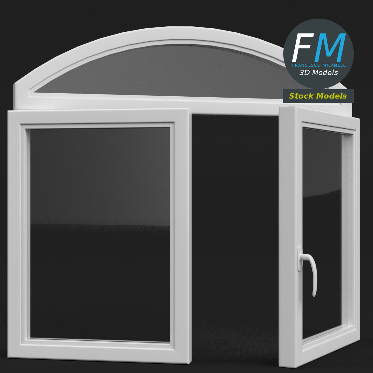 Round top window by FrancescoMilanese85 | 3DOcean