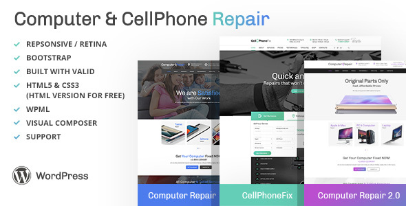 Computer and CellPhone - ThemeForest 19804909