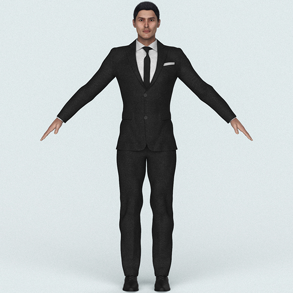 Handsome Suit Man - 3Docean 31015847