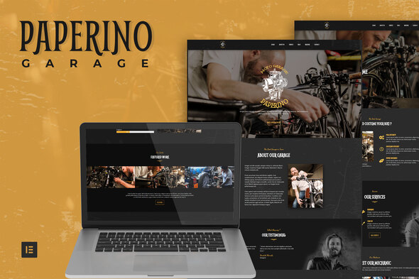 Paperino Garage - ThemeForest 31018844