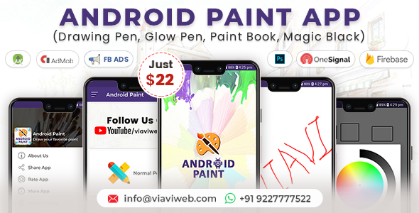 Android Paint App - CodeCanyon 8003348