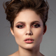 Portrait of beautiful woman with evening makeup - PhotoDune Item for Sale