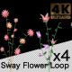 Sway Flower Loop - VideoHive Item for Sale