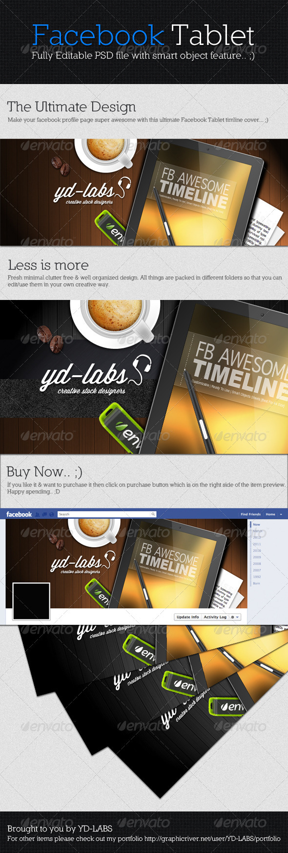 Facebook Tablet - Facebook Timeline Covers Social Media