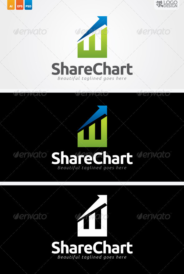 Share Chart - Symbols Logo Templates